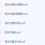 医古文期末考试复习重点总结-三号教学楼网站~创造一个奇迹