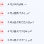 合同法期末考试复习重点总结-三号教学楼网站~创造一个奇迹