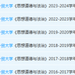 广东外语外贸大学思想道德 与法治期末考试试卷历年真题-三号教学楼网站~创造一个奇迹